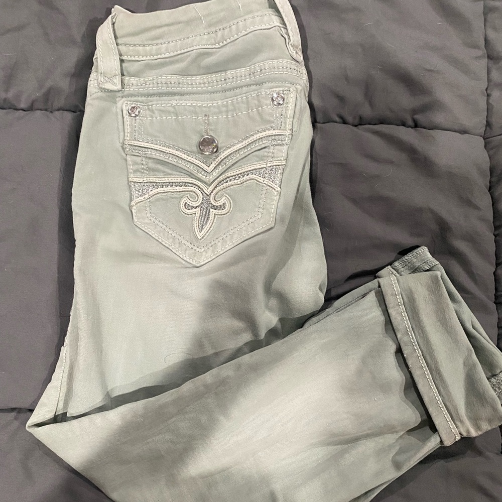 Rock Revival Crop Denim size 27